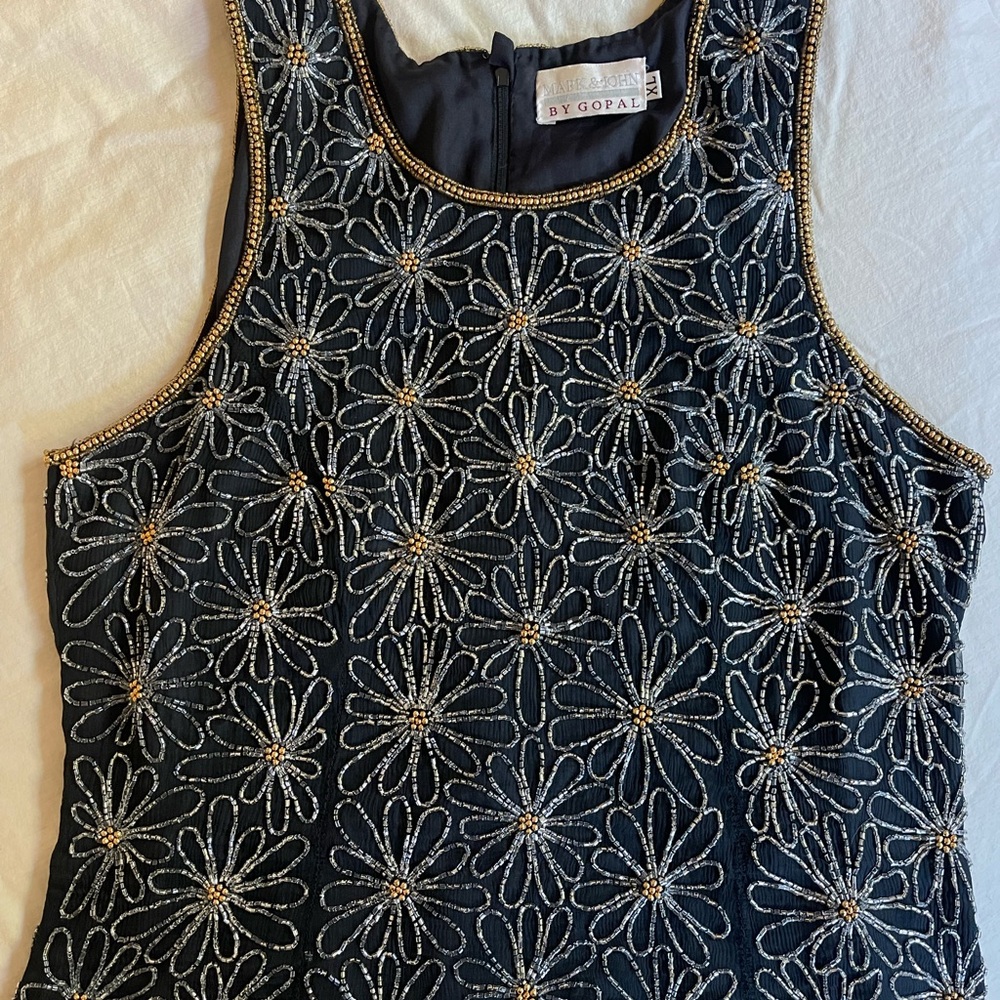 Vintage Beaded Top - Mark & John by Gopal